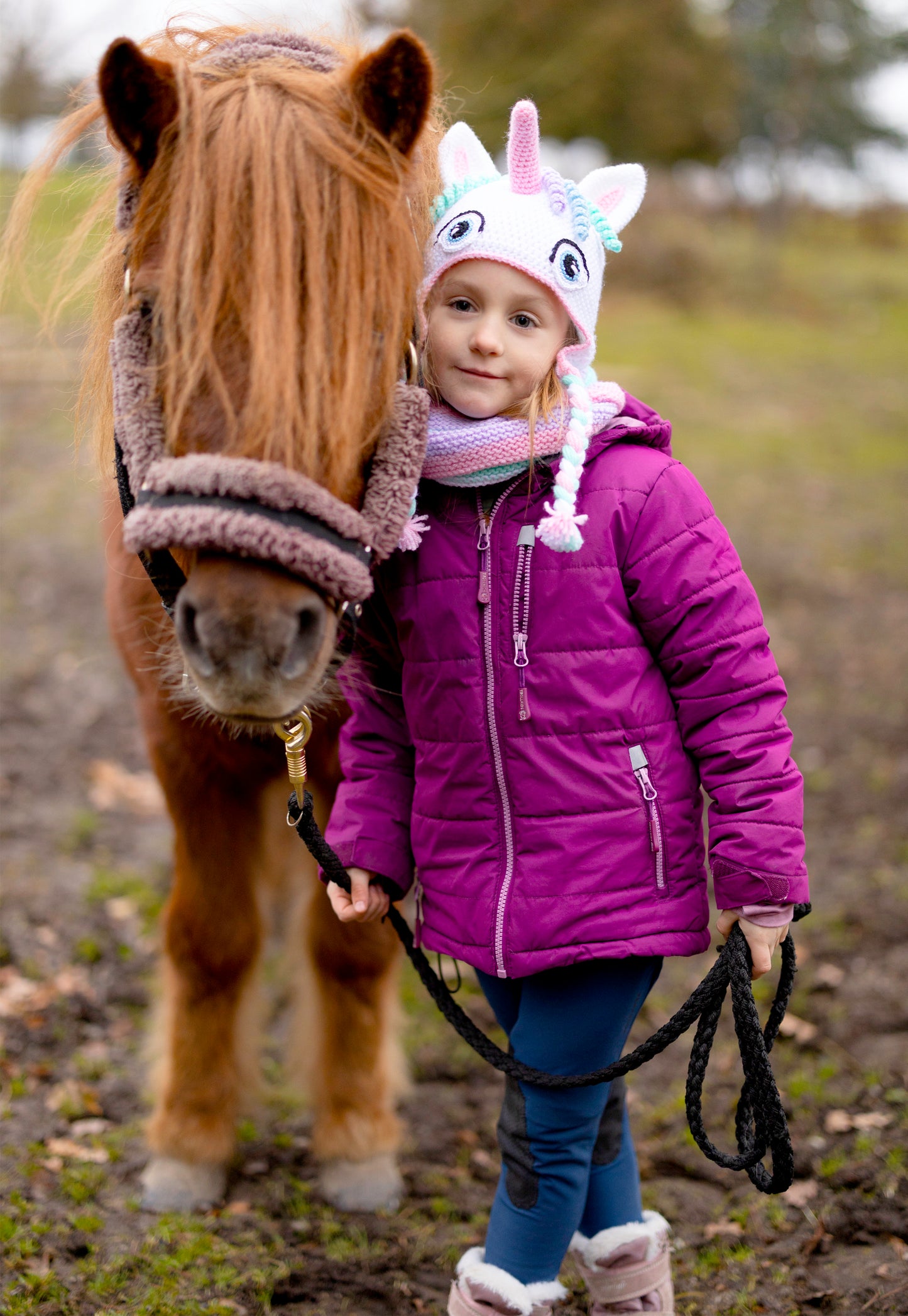 Tiermütze zauberhaftes Einhorn