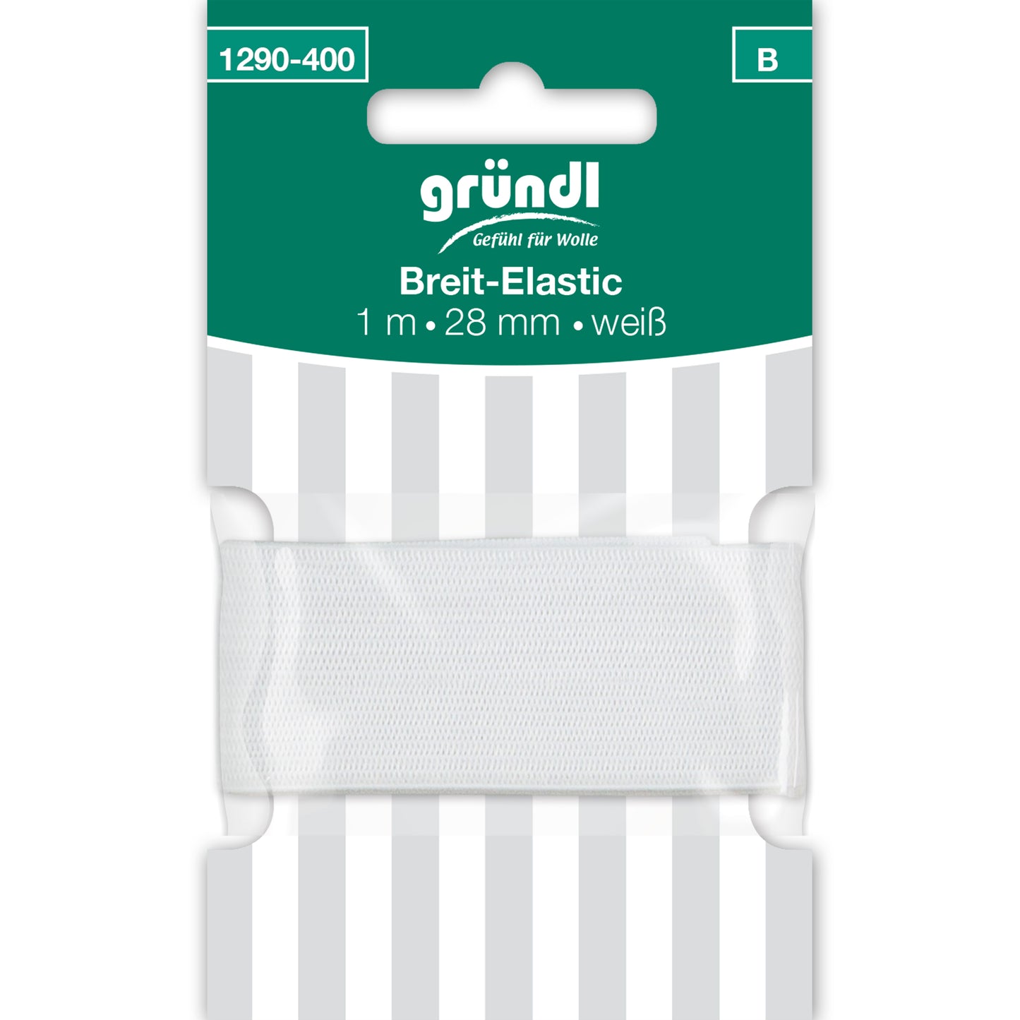 Wide elastic, 28 mm x 1 m