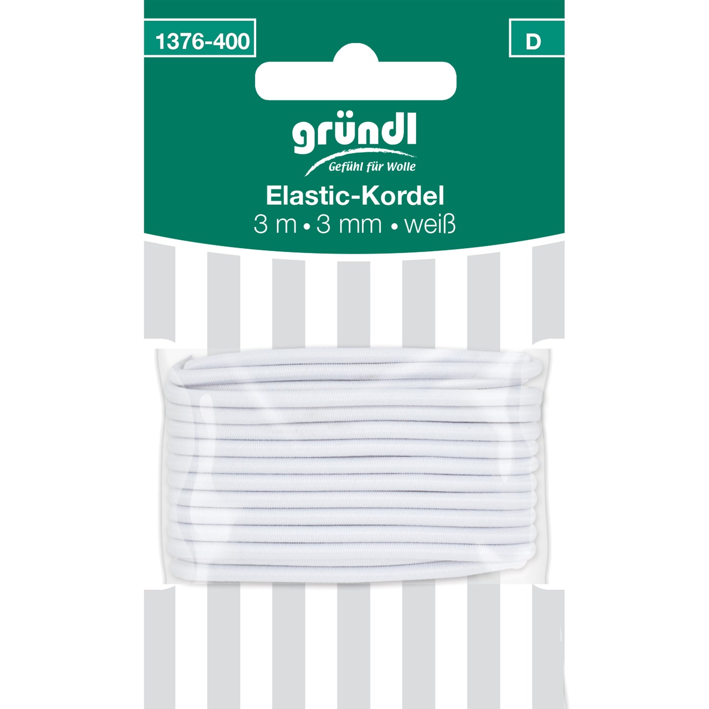 Elastic cord, 3 m x 3 mm