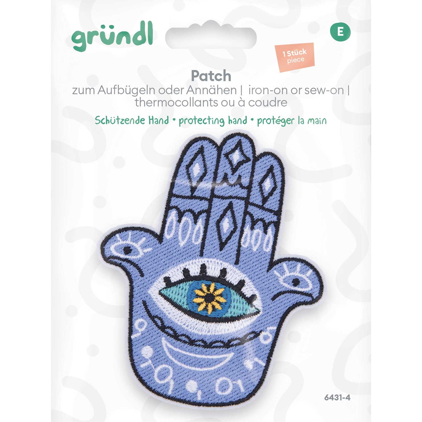 Patches zum Aufbügeln - Schützende Hand