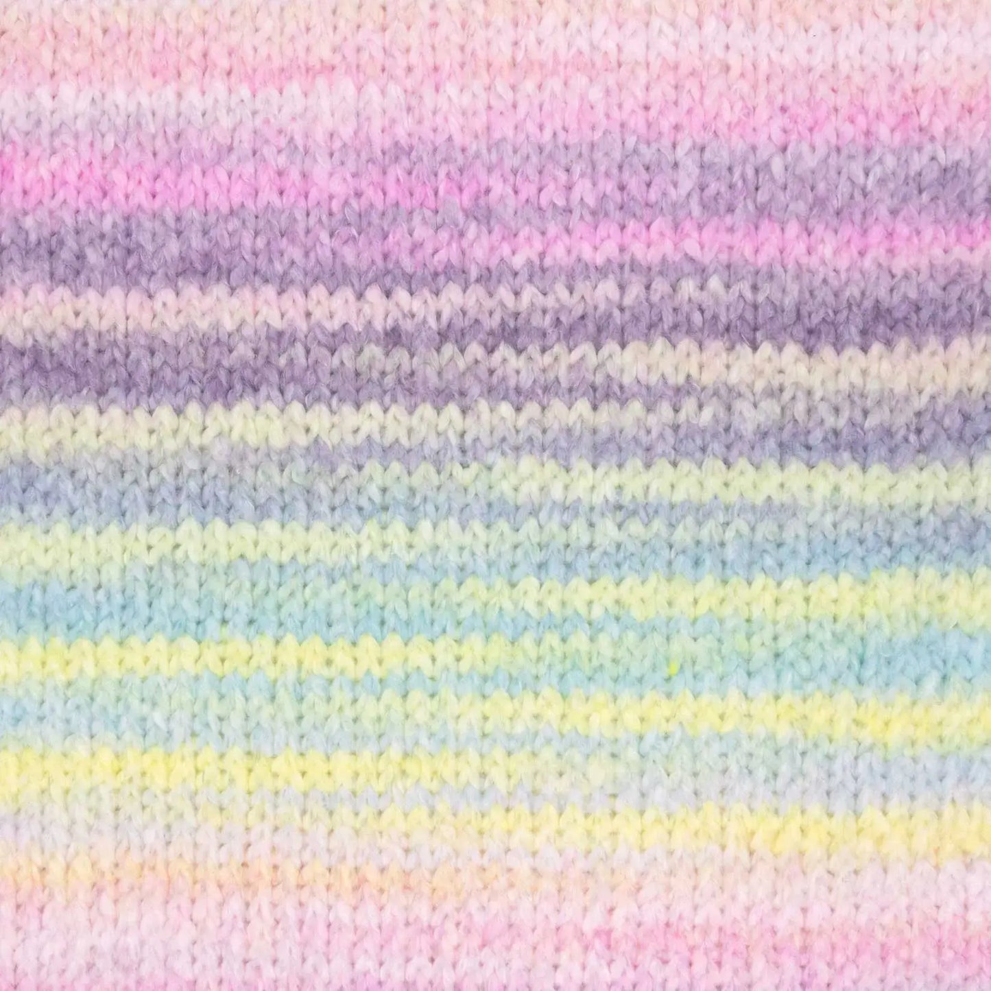 Kit de tricot pour snood en point brioche, en mélange duveteux de mérinos et coton