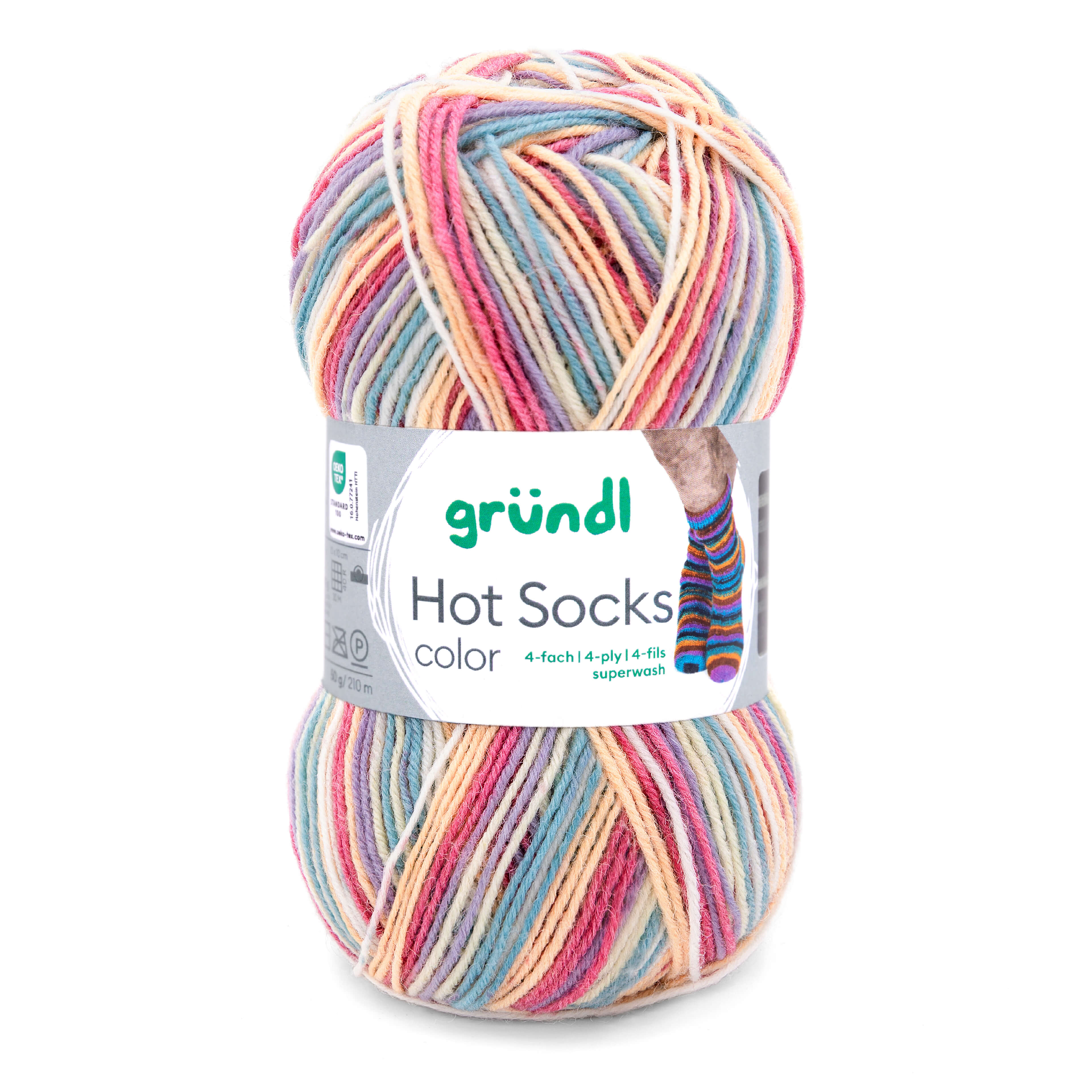 ᐅ Hot Socks color | Buy colorful sock wool online – Gründl
