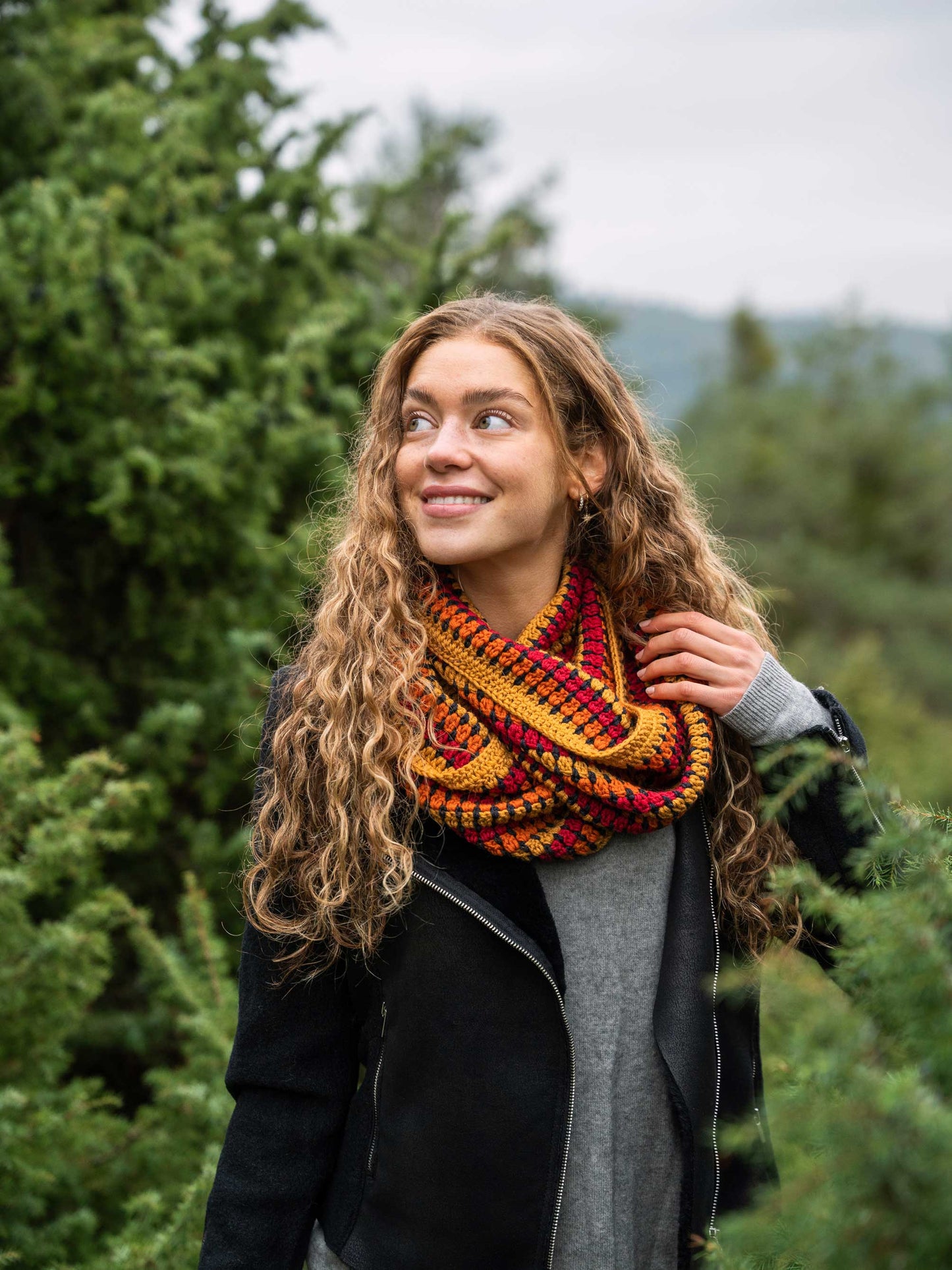 Autumn Häkel Beanie und Loop