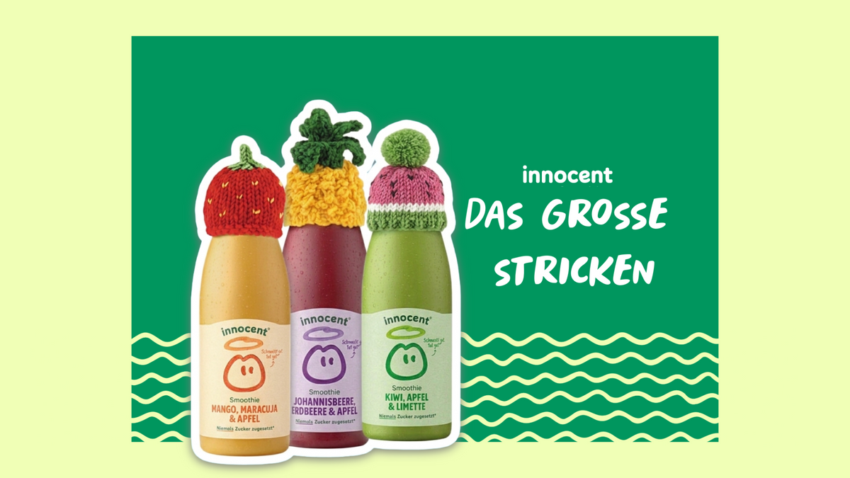 Das große Stricken von innocent – Mini-Mützchen