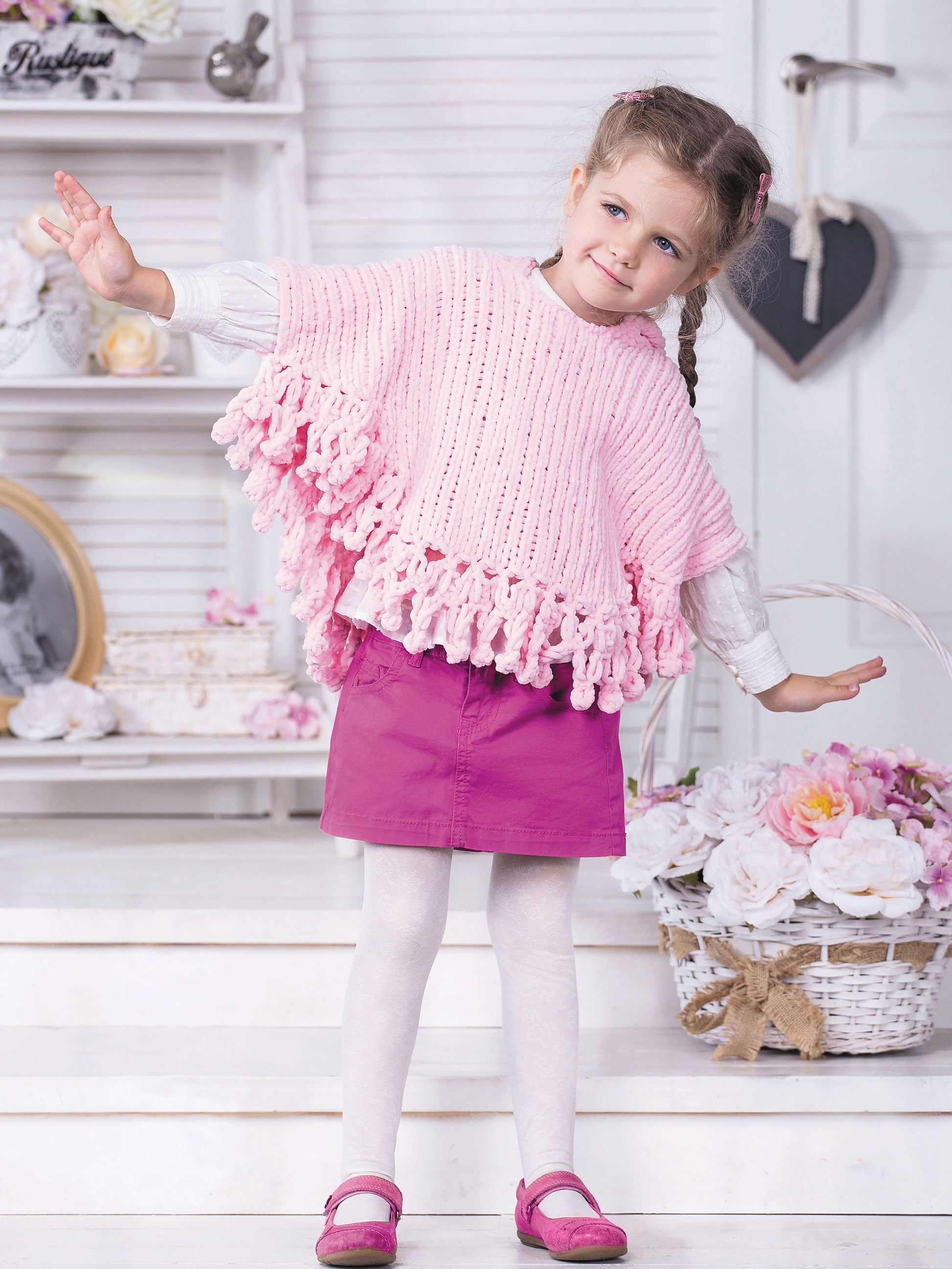 Poncho für Kinder