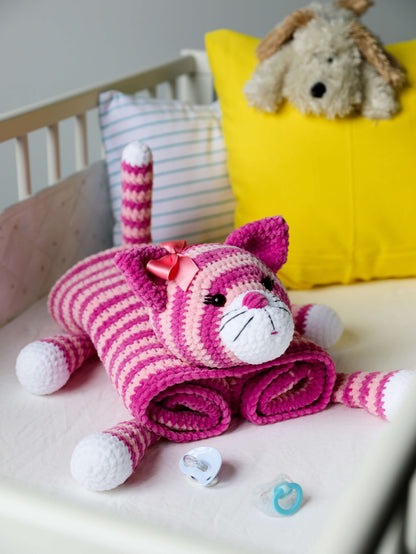 Babydecke Katze