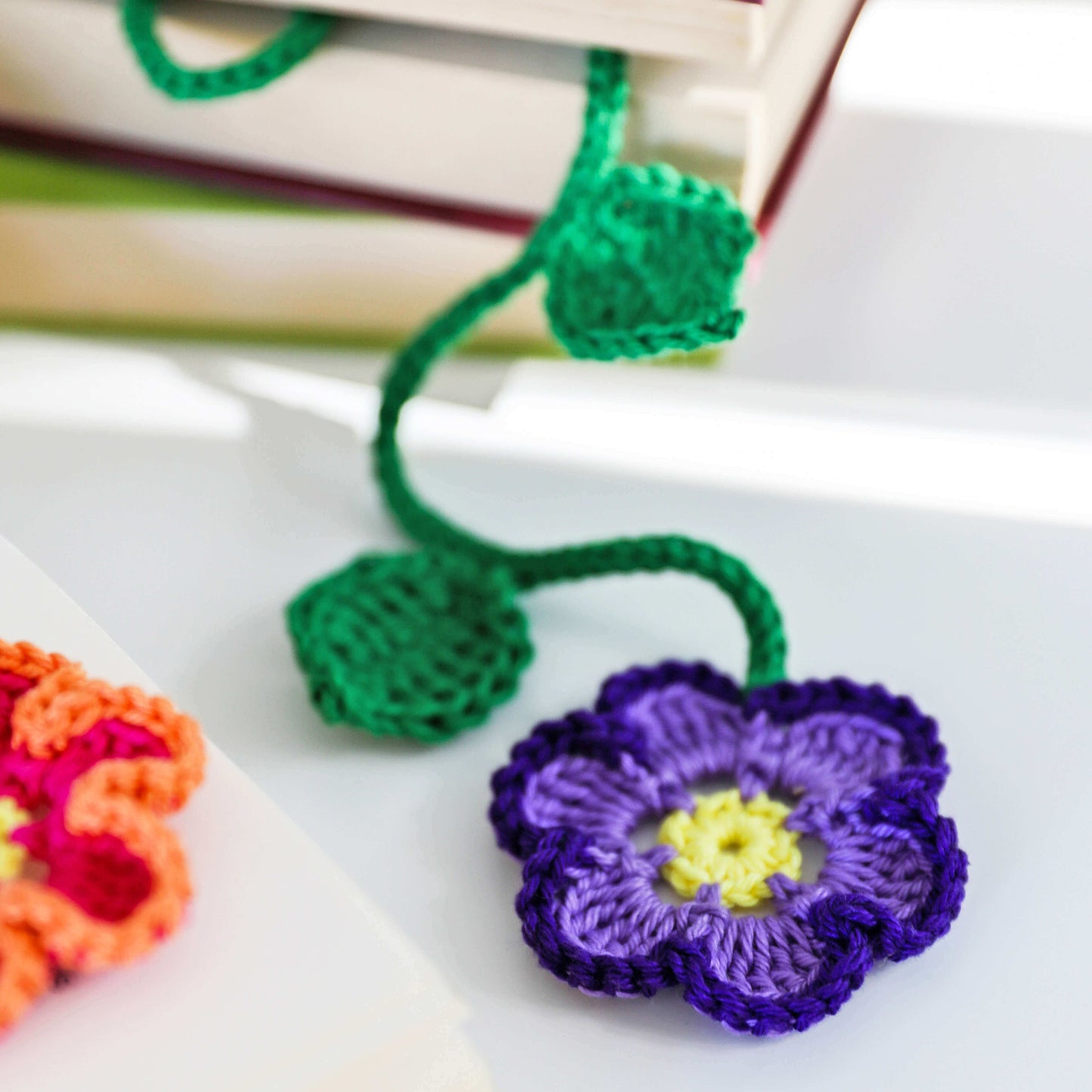 Lesezeichen Blume