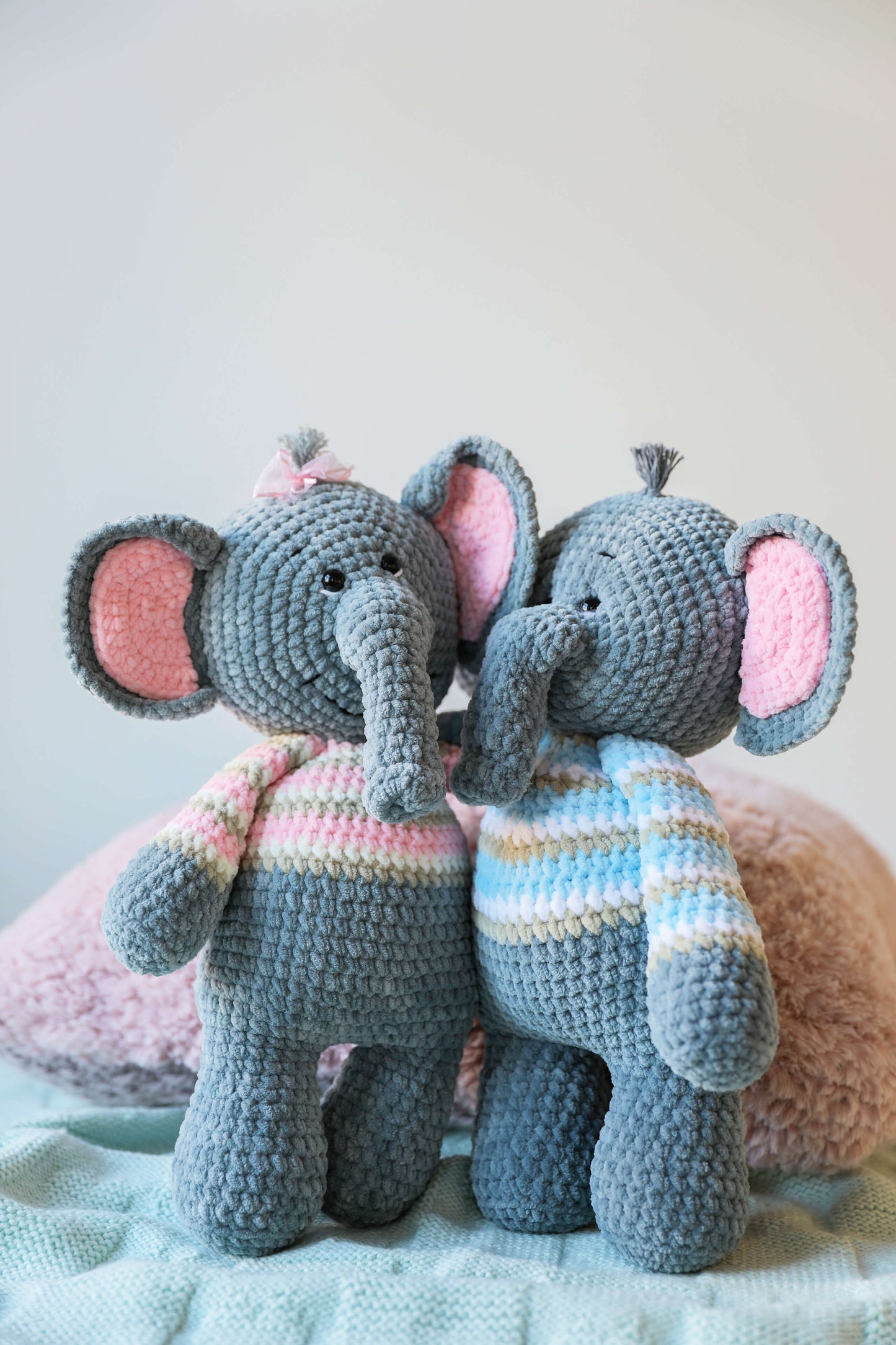 Häkelanleitung Kuscheltier Elefant Emil