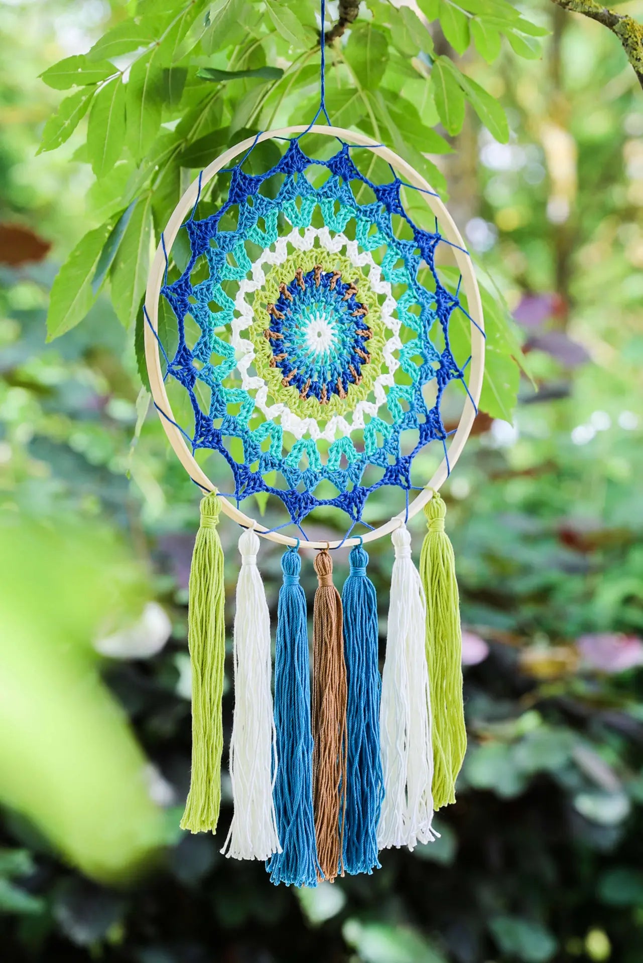 Anleitung Traumfänger mit Mandala