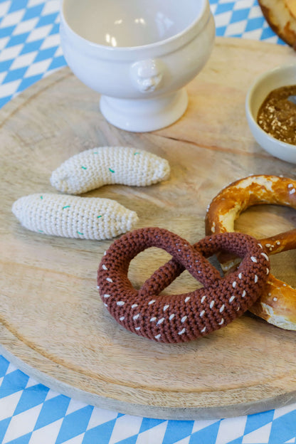 Amigurumi Breze und Weißwurst