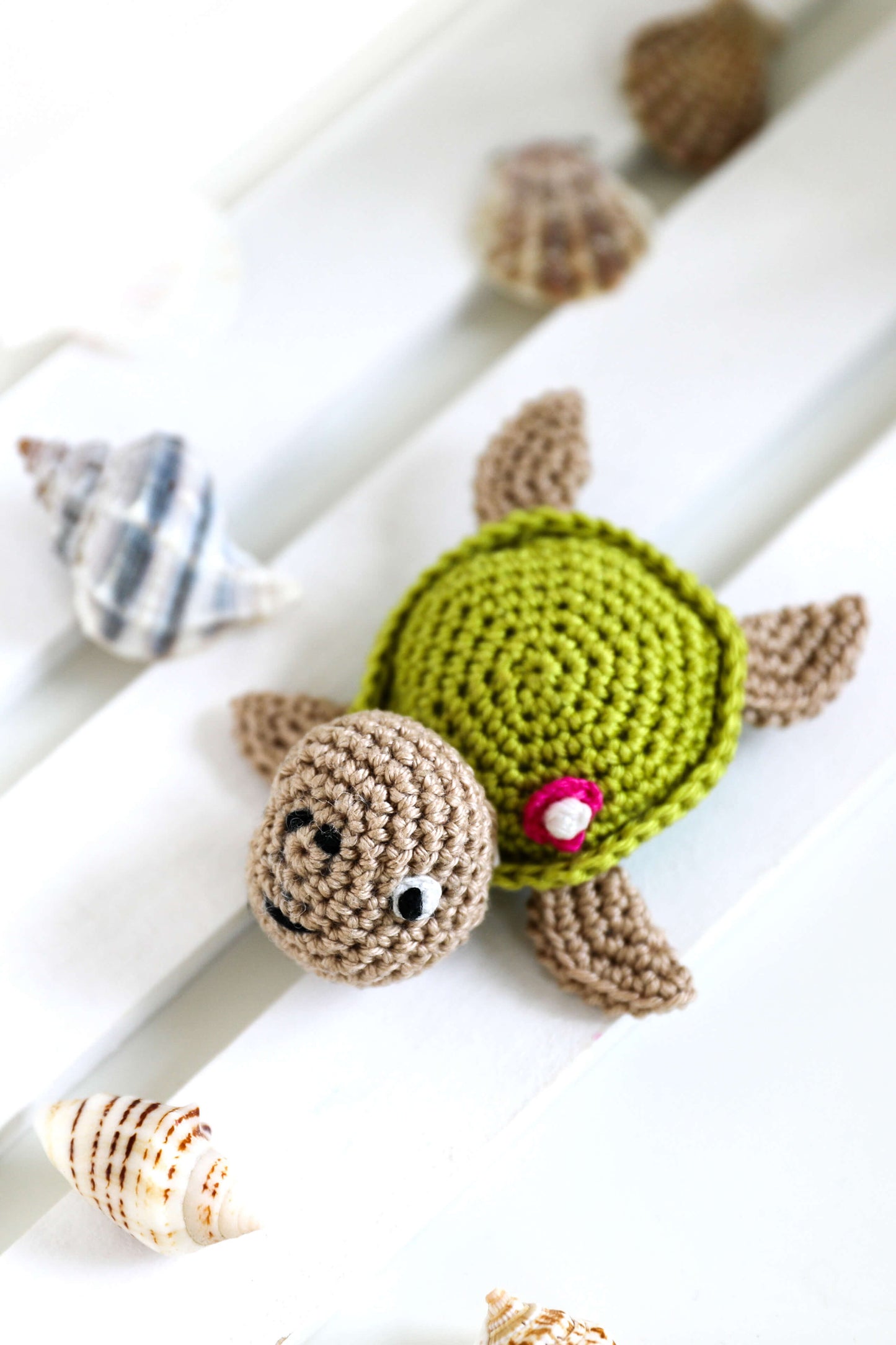 Häkelanleitung Amigurumi Schildkröte