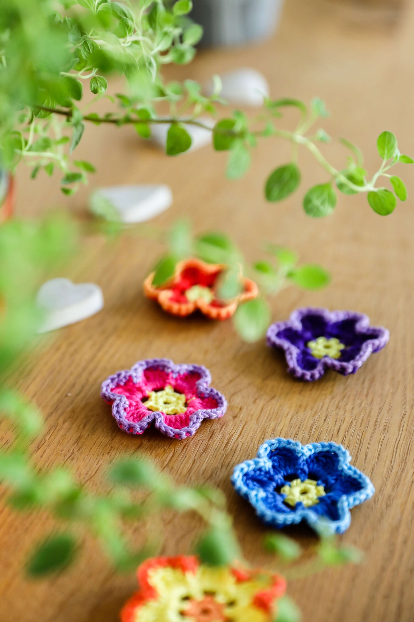 Häkelblumen