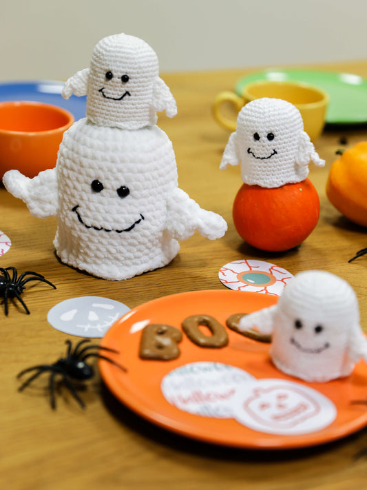 Häkelanleitung Halloween Gespenst