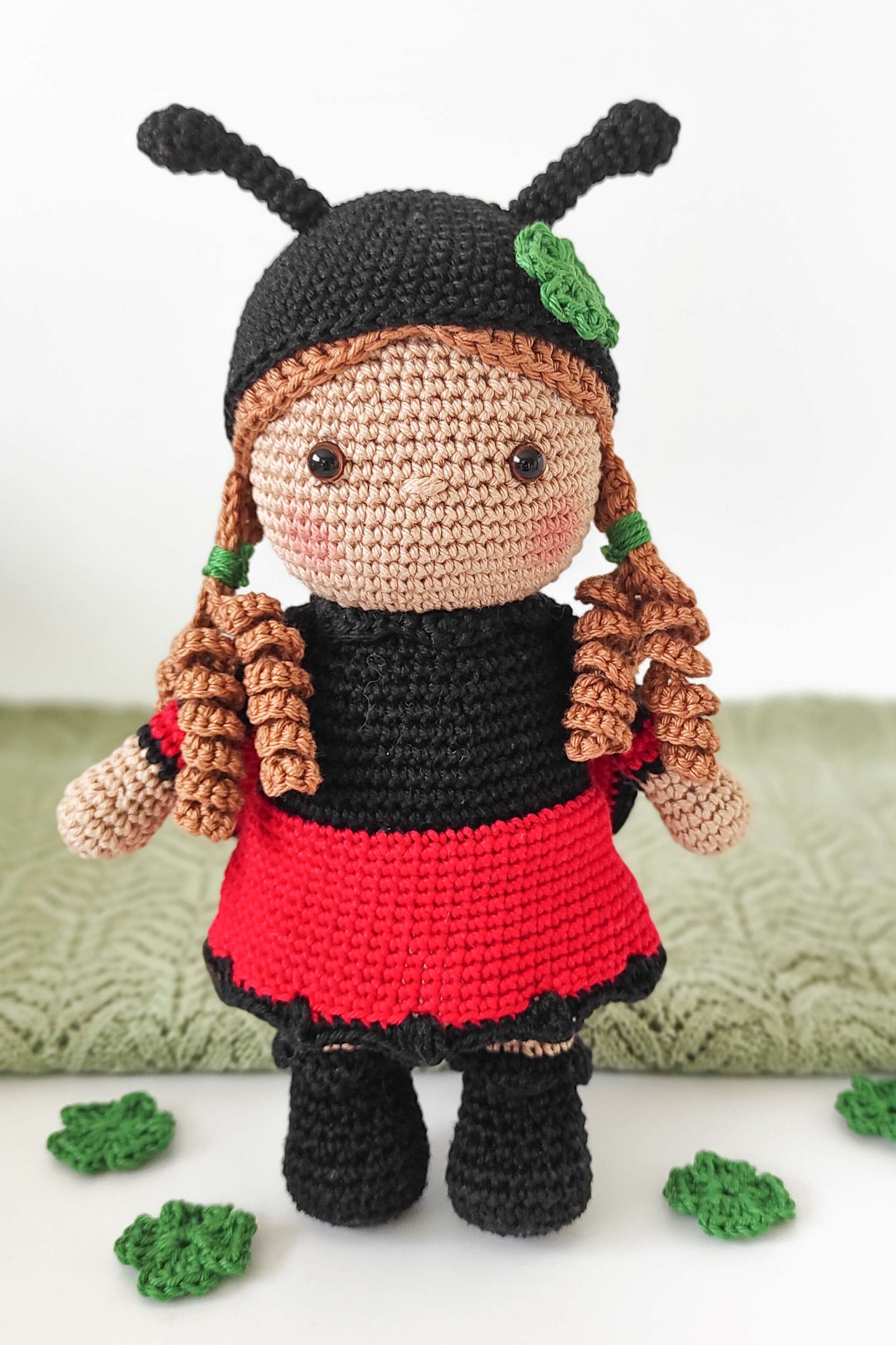 Amigurumi Marienkäfermädchen Marieke