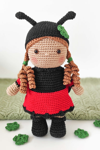 Amigurumi Marienkäfermädchen Marieke