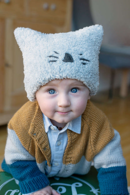Baby-Katzenmütze