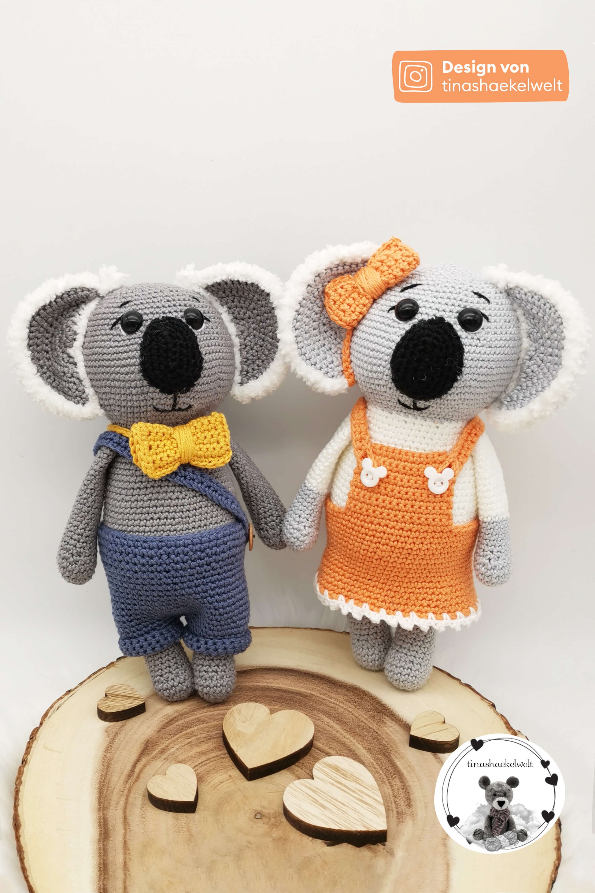 Amigurumi Koalapärchen Kurt und Karla