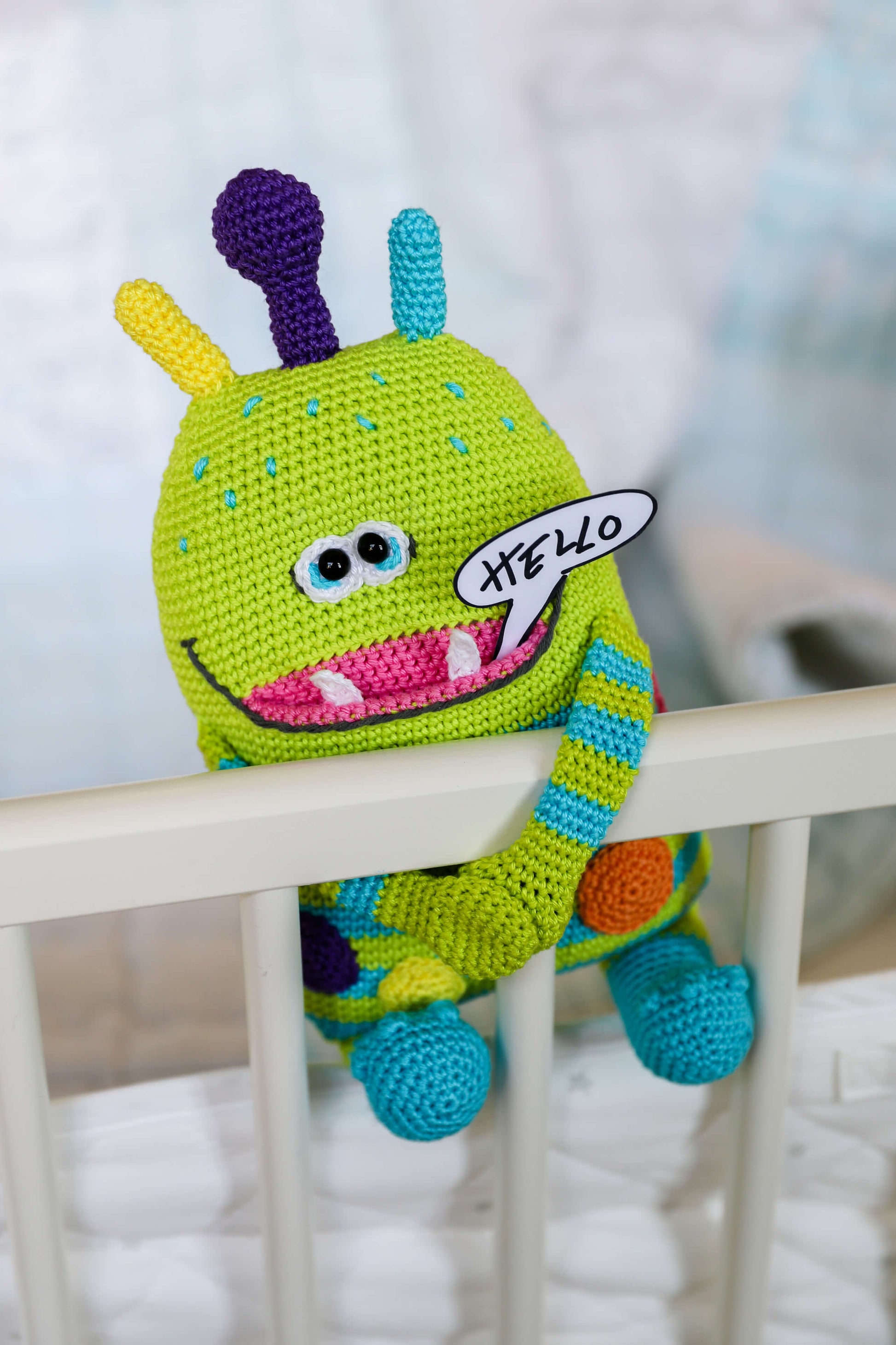 Amigurumi Sorgenfresserchen HelMut