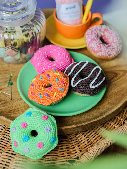 Bunte Donuts