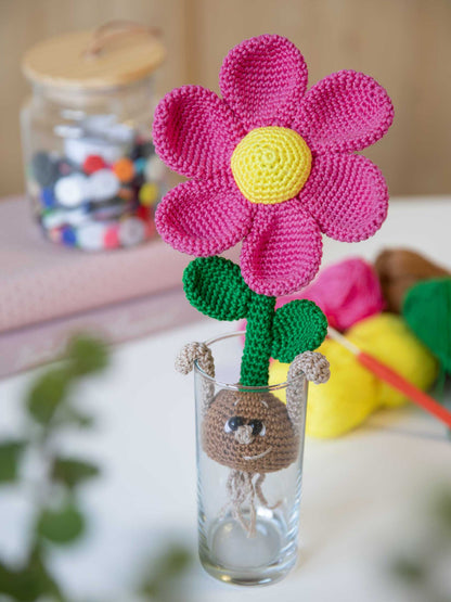 Blume mit Blumenzwiebel