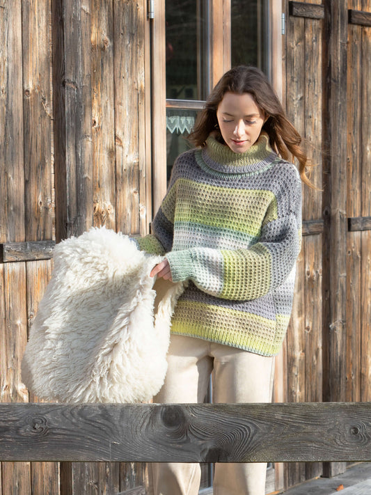Pulli mit Hebemaschenmuster