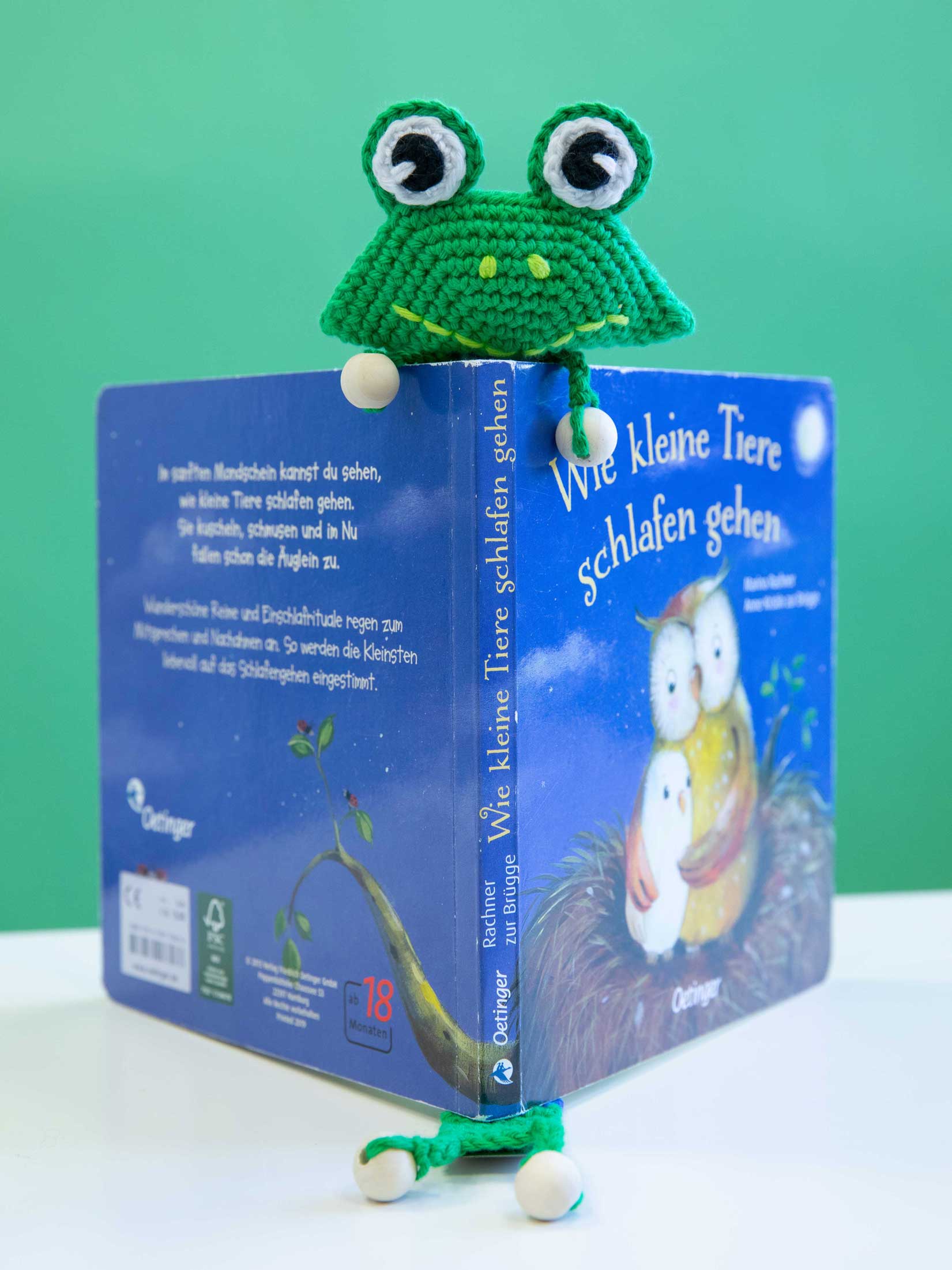 Lesezeichen Frosch