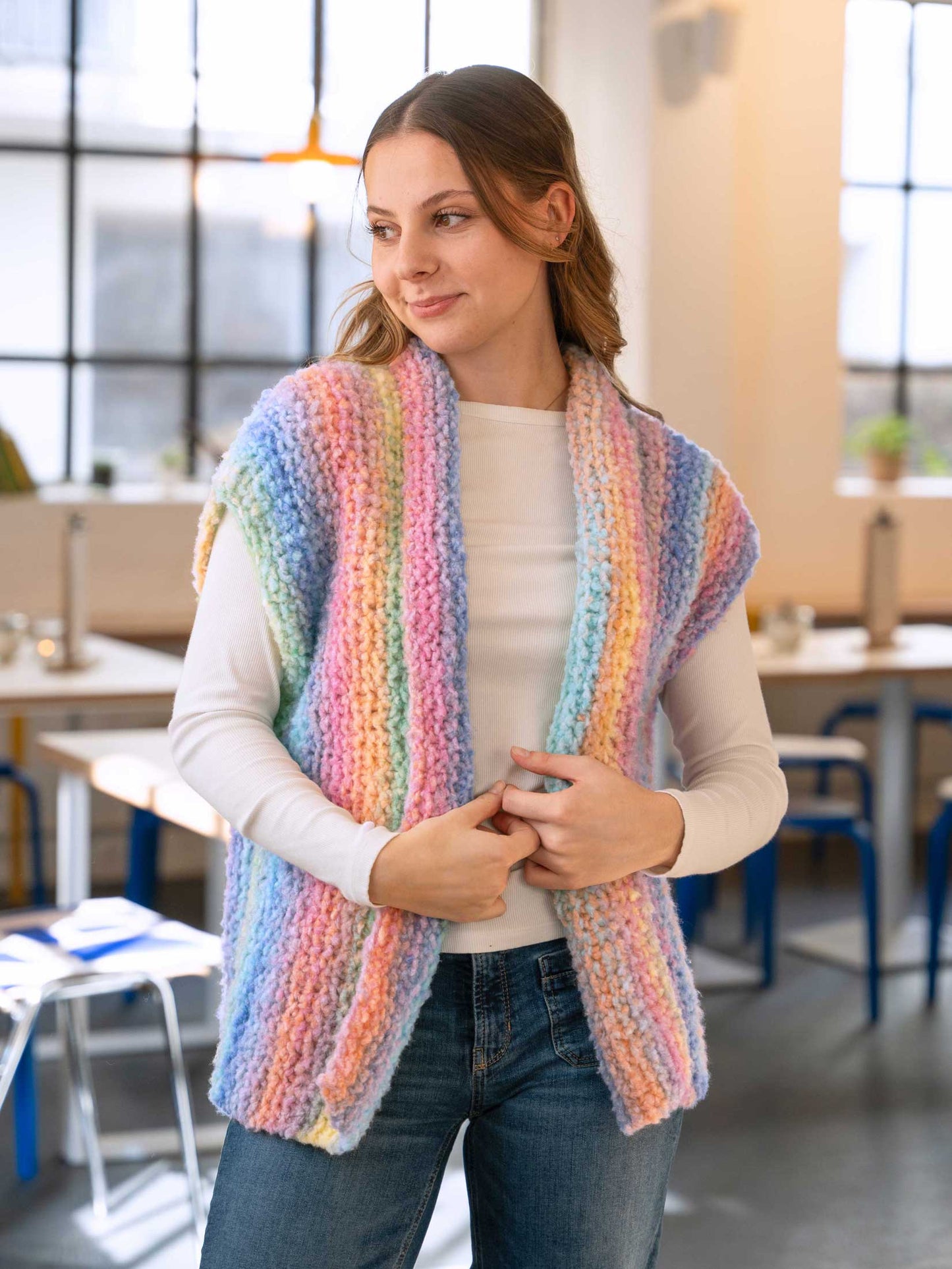 Fluffy Vest