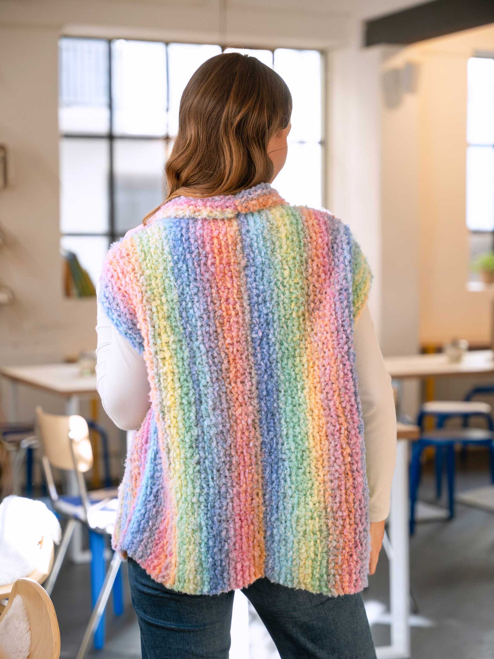 Fluffy Vest