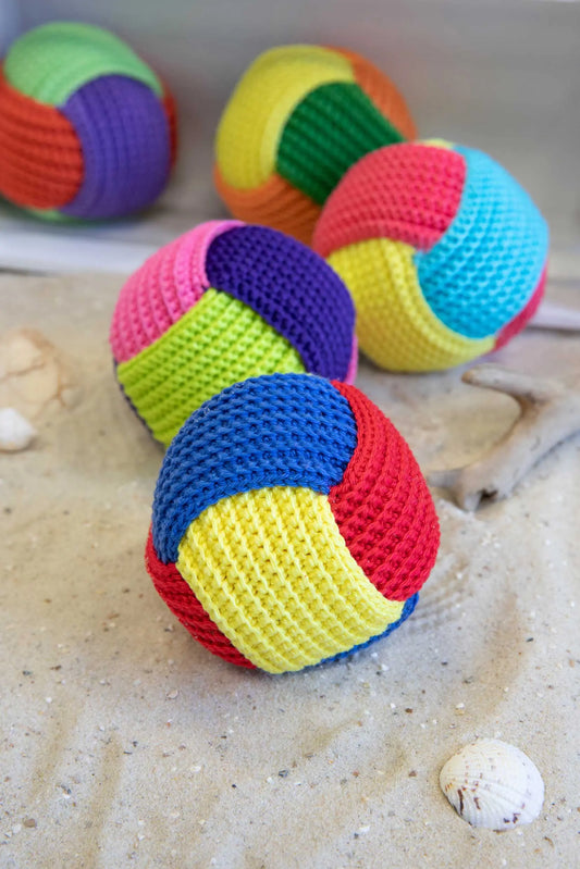 Anleitung Bunte Flechtbälle