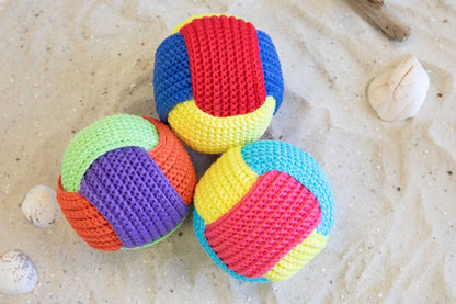 Häkelset Bunte Flechtbälle