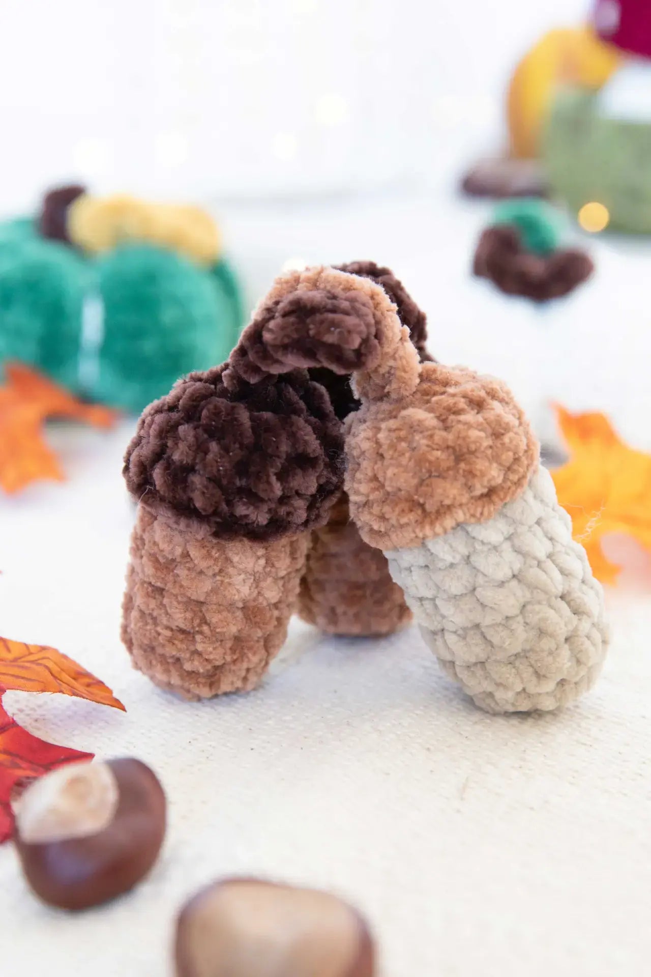 Kit de crochet Décoration d'automne citrouille