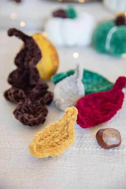 Kit de crochet Décoration d'automne citrouille