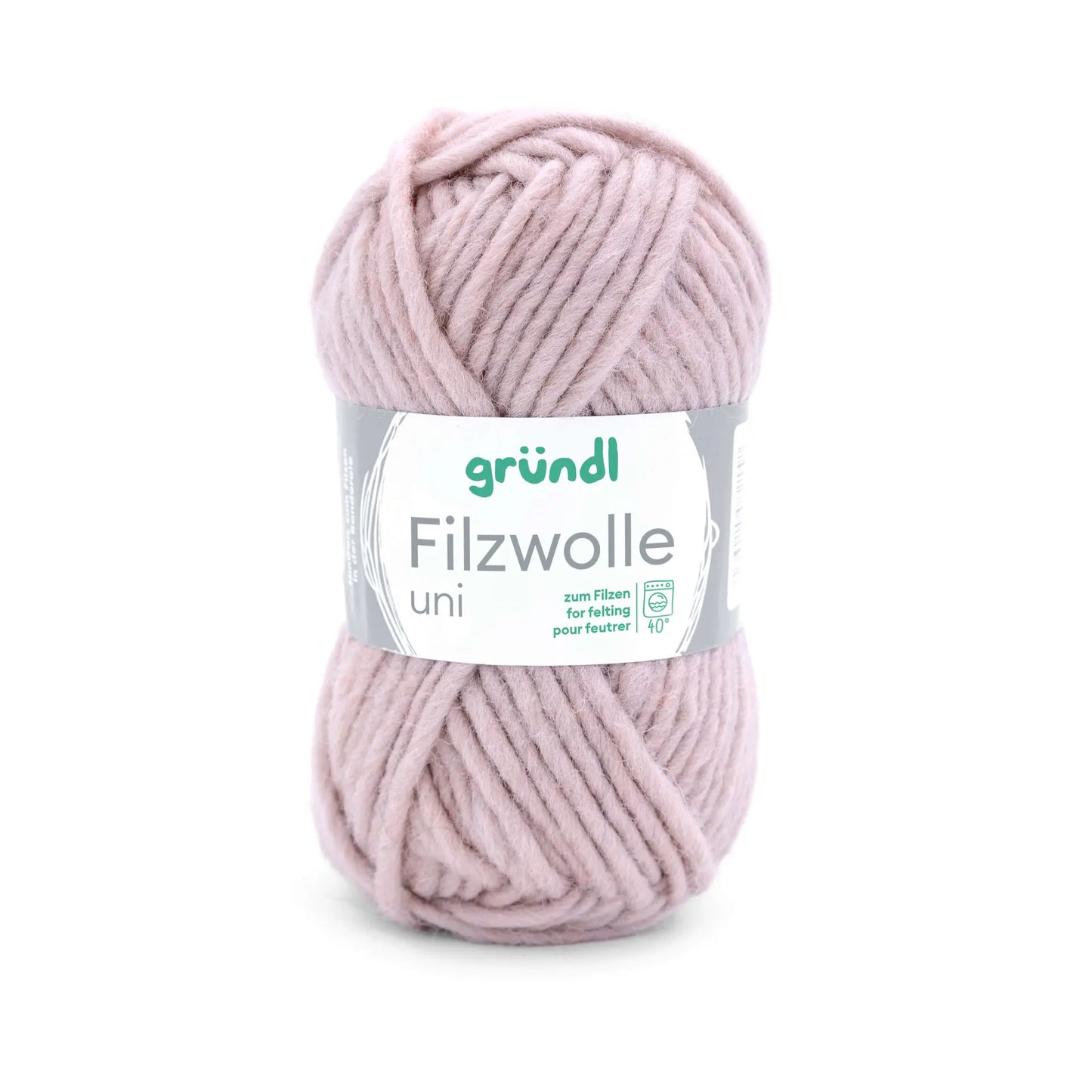 Ensemble de feutre chaussons en feutre souris (beige-marron)