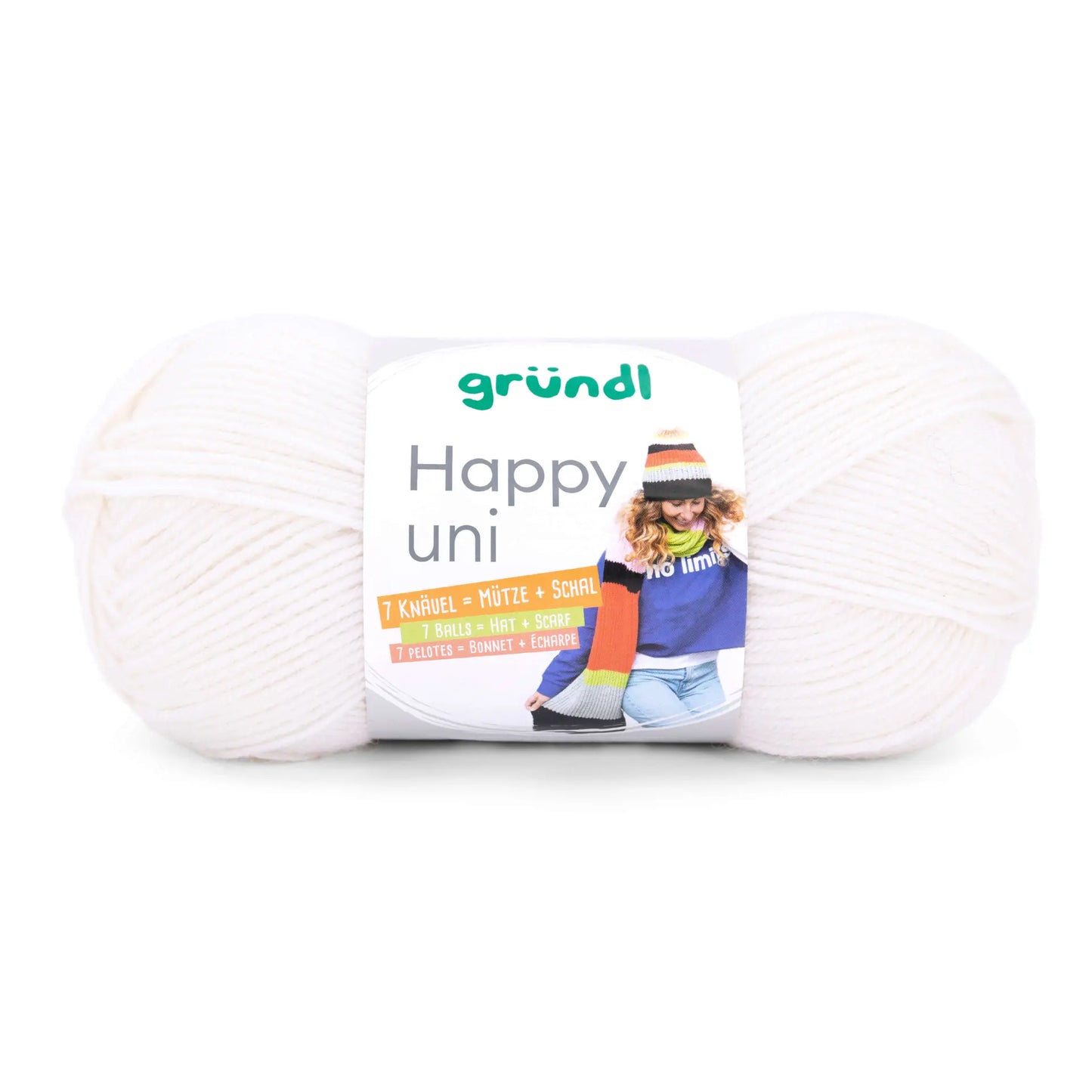 Strickset Paola Pullover aus Gründl Happy uni