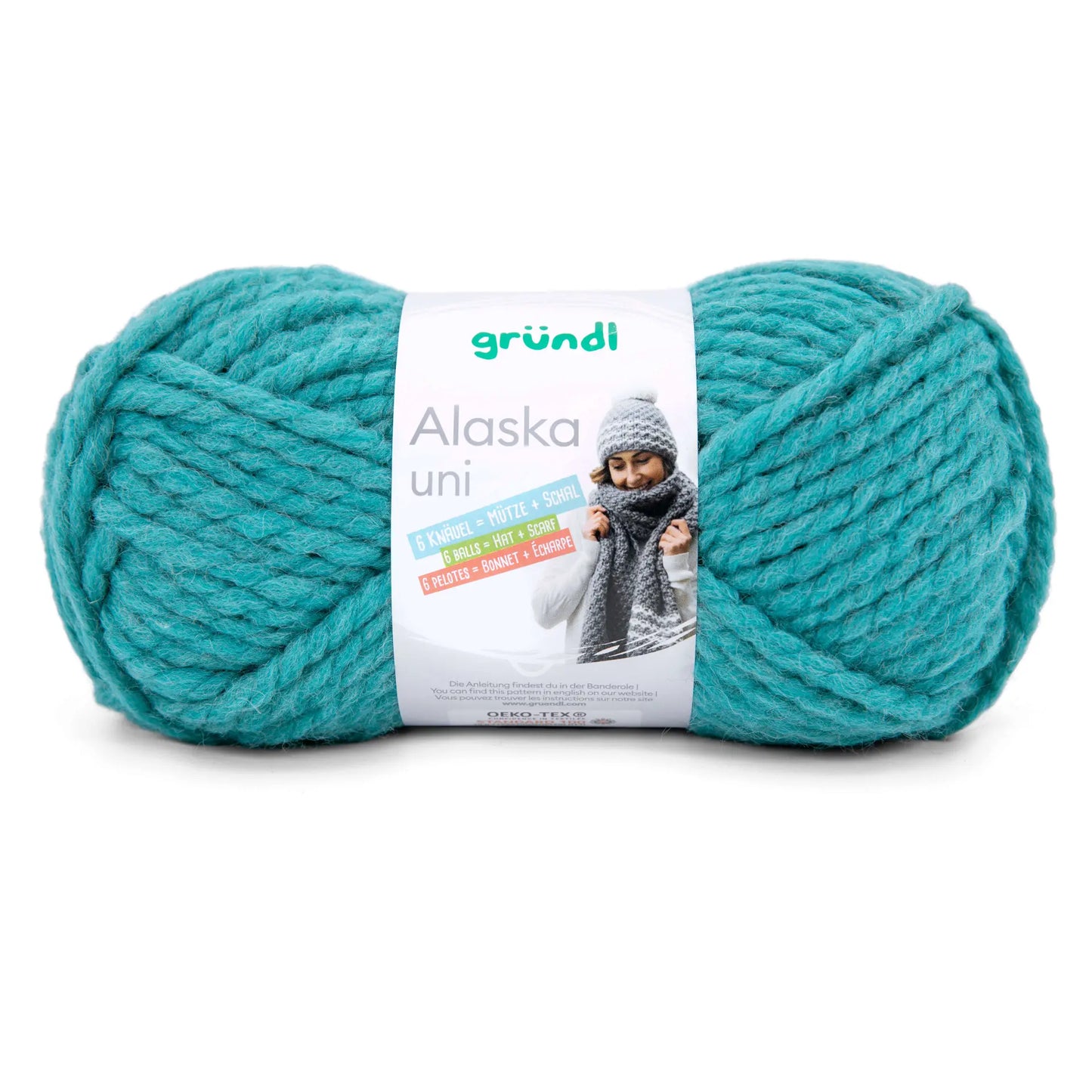 Strickset Sternkissen