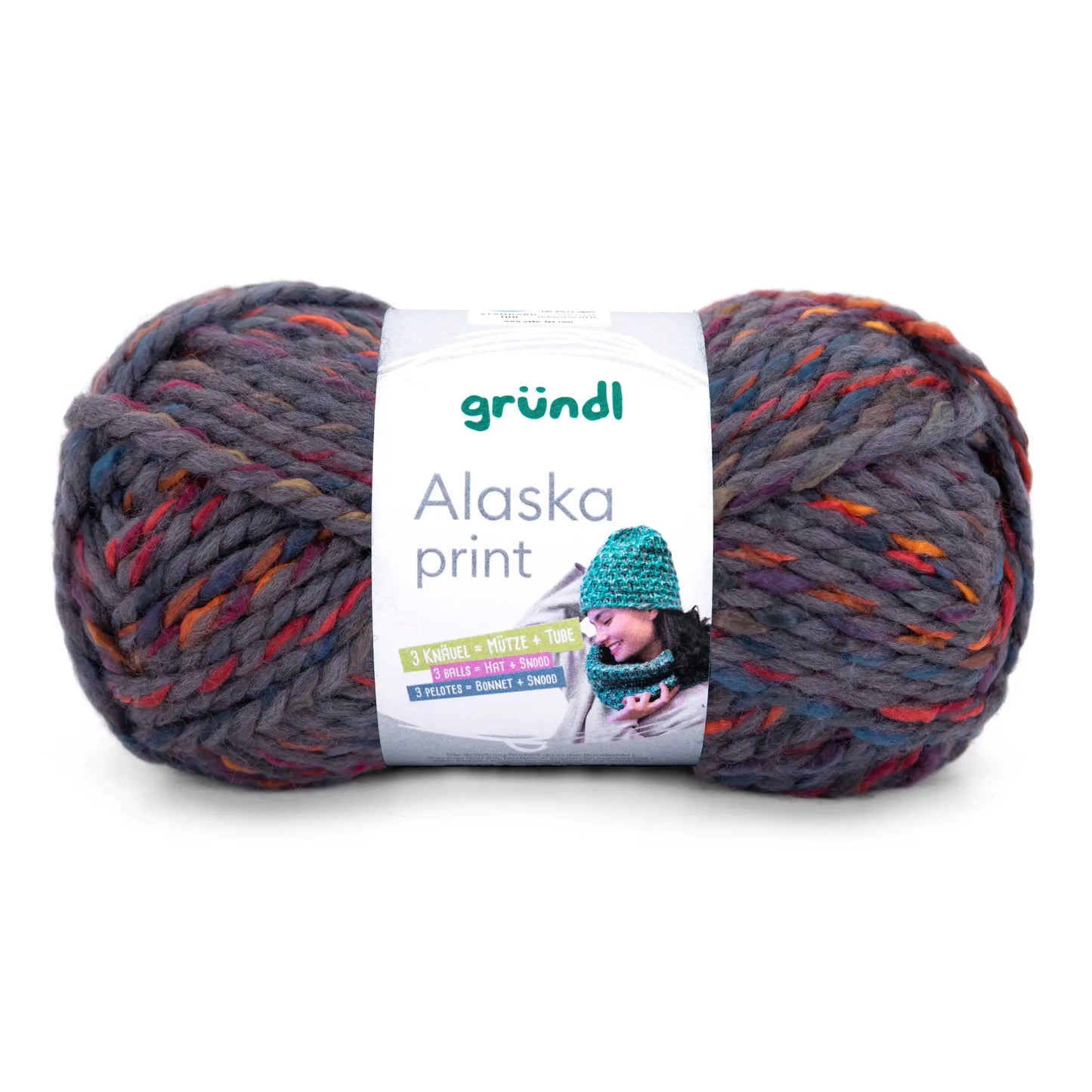 Kit de tricot pull à torsades Alaska