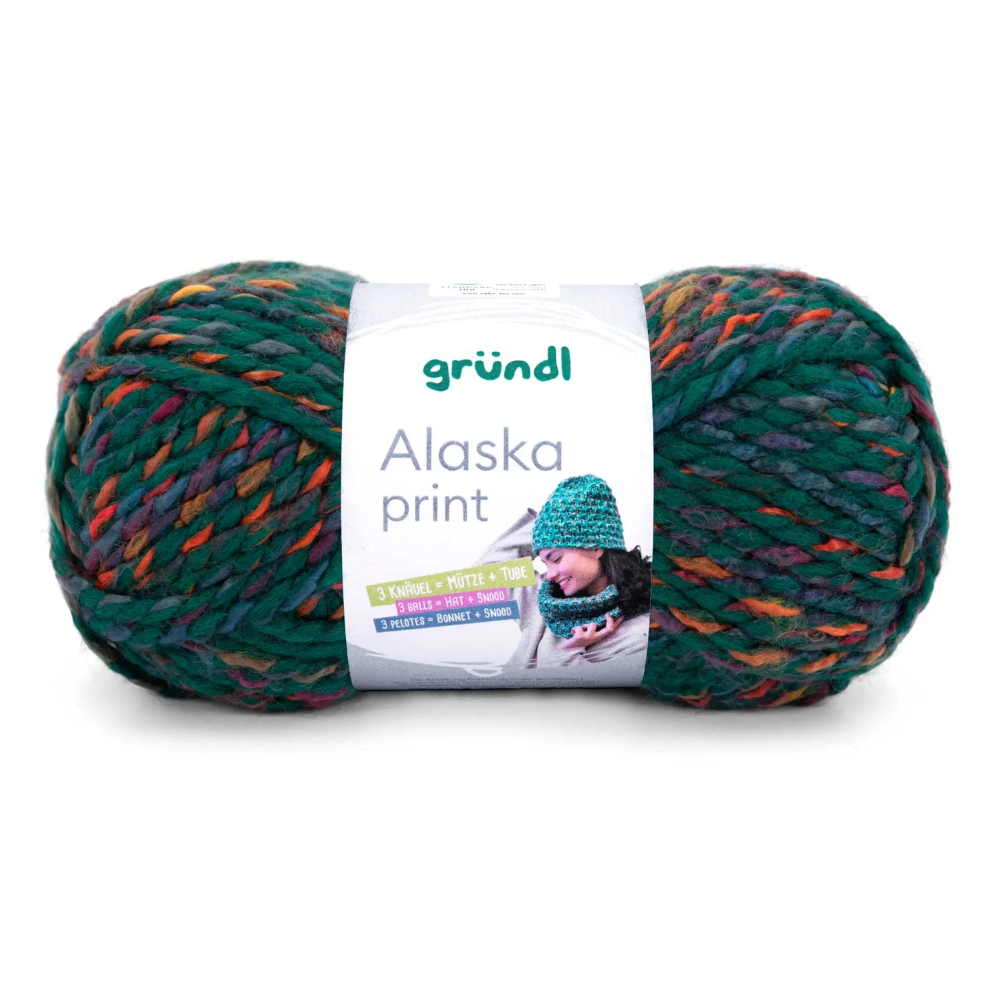 Kit de tricot Couronne de l'Avent Alaska Print