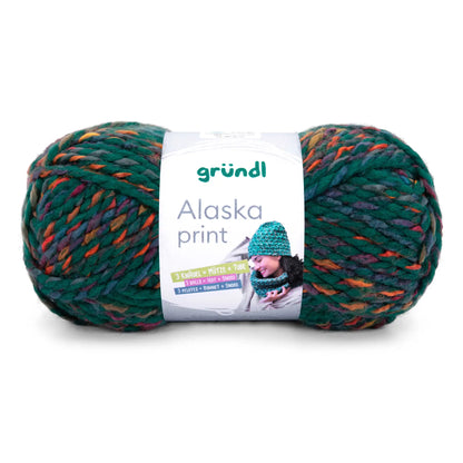 Kit de tricot Couronne de l'Avent Alaska Print
