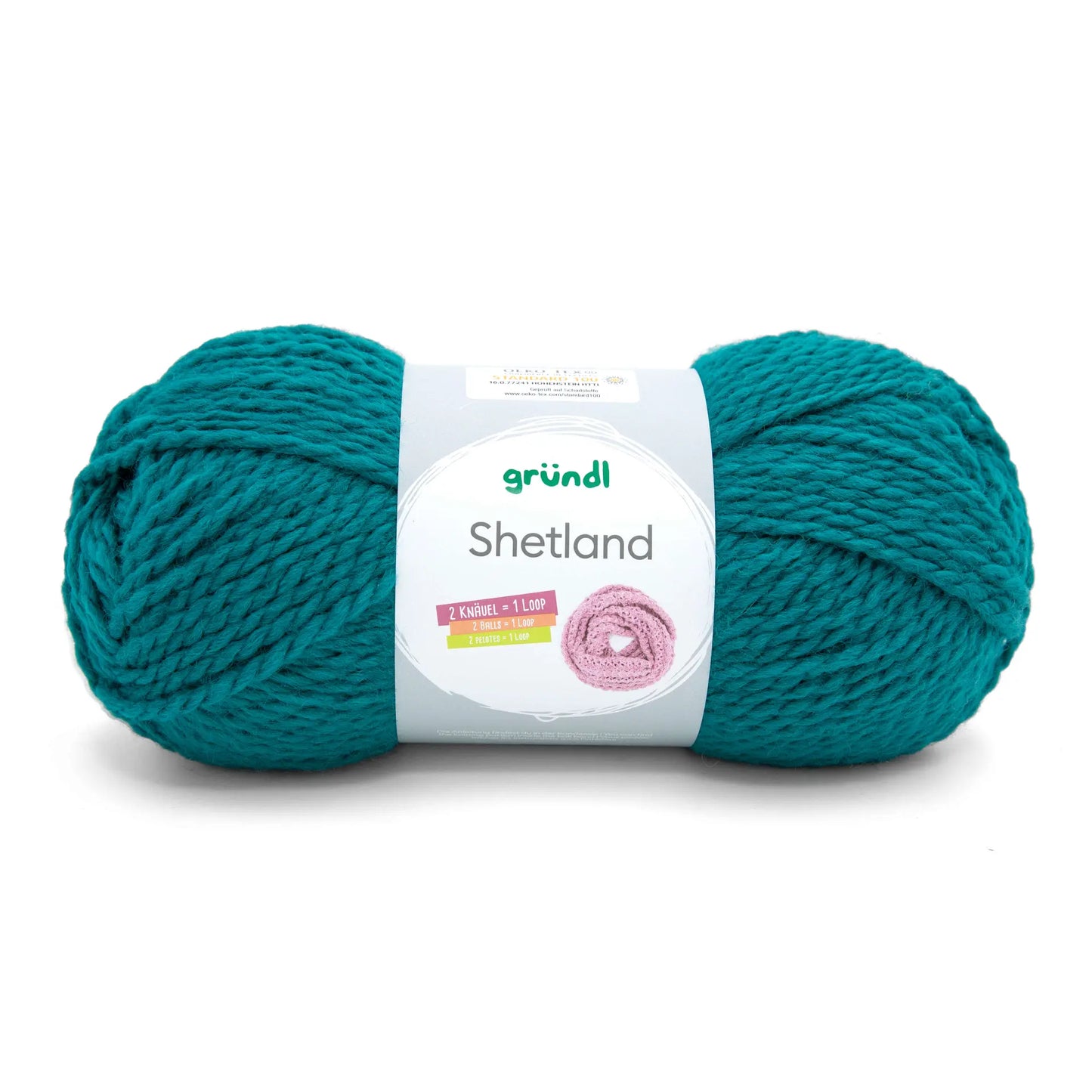 Strickset gestreifter Pullover