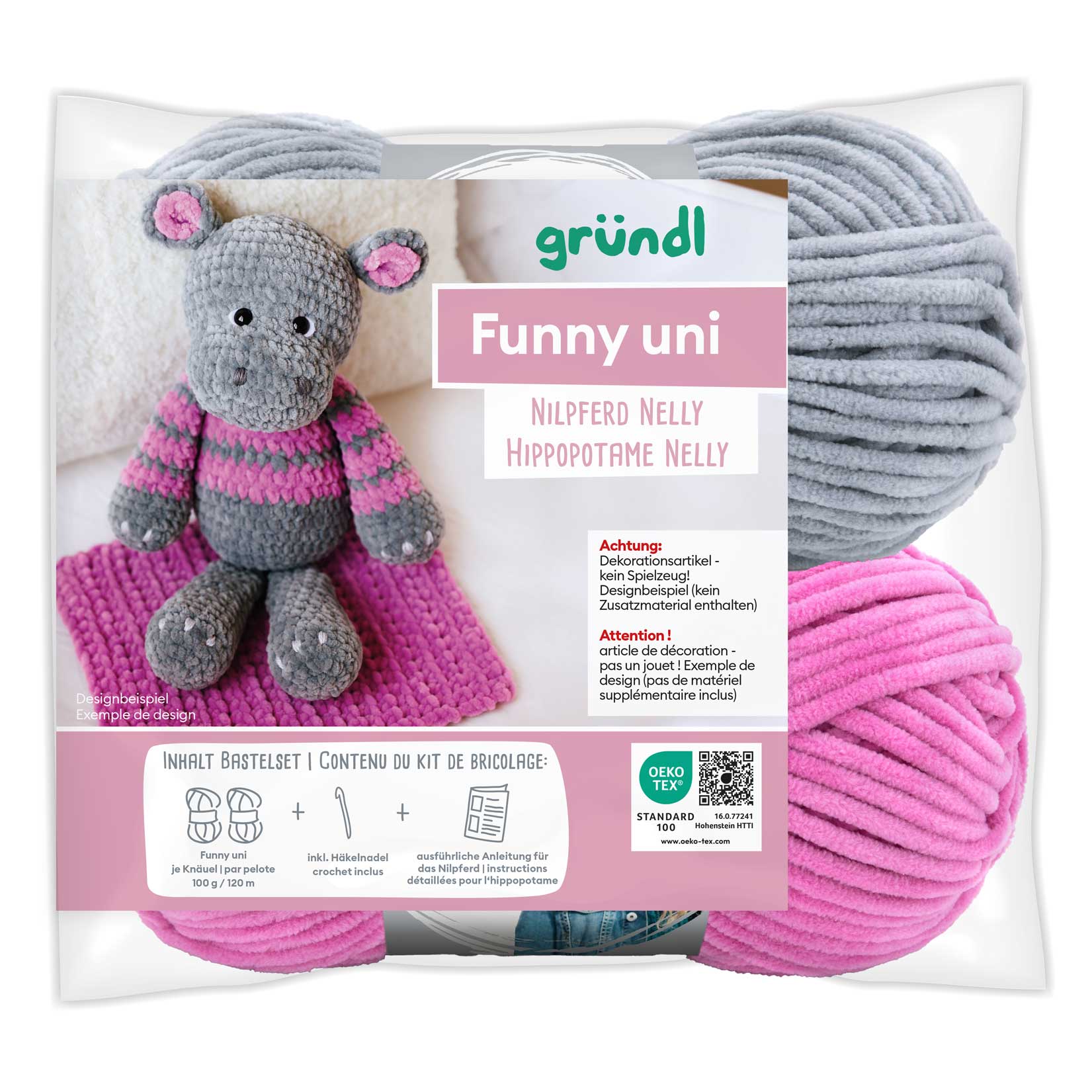 Funny uni SB-Pack  - Nilpferd