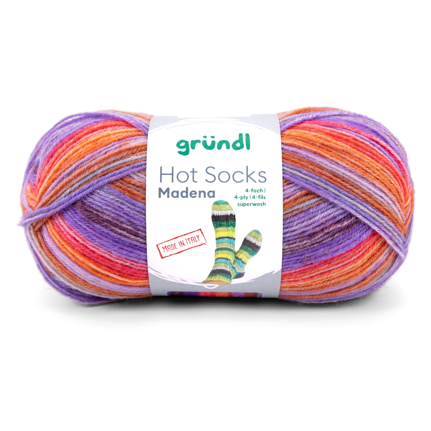 Hot Socks Madena, 4-fach