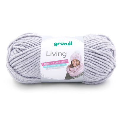 Strickset bunter Schal mit Blockstreifen und Mütze