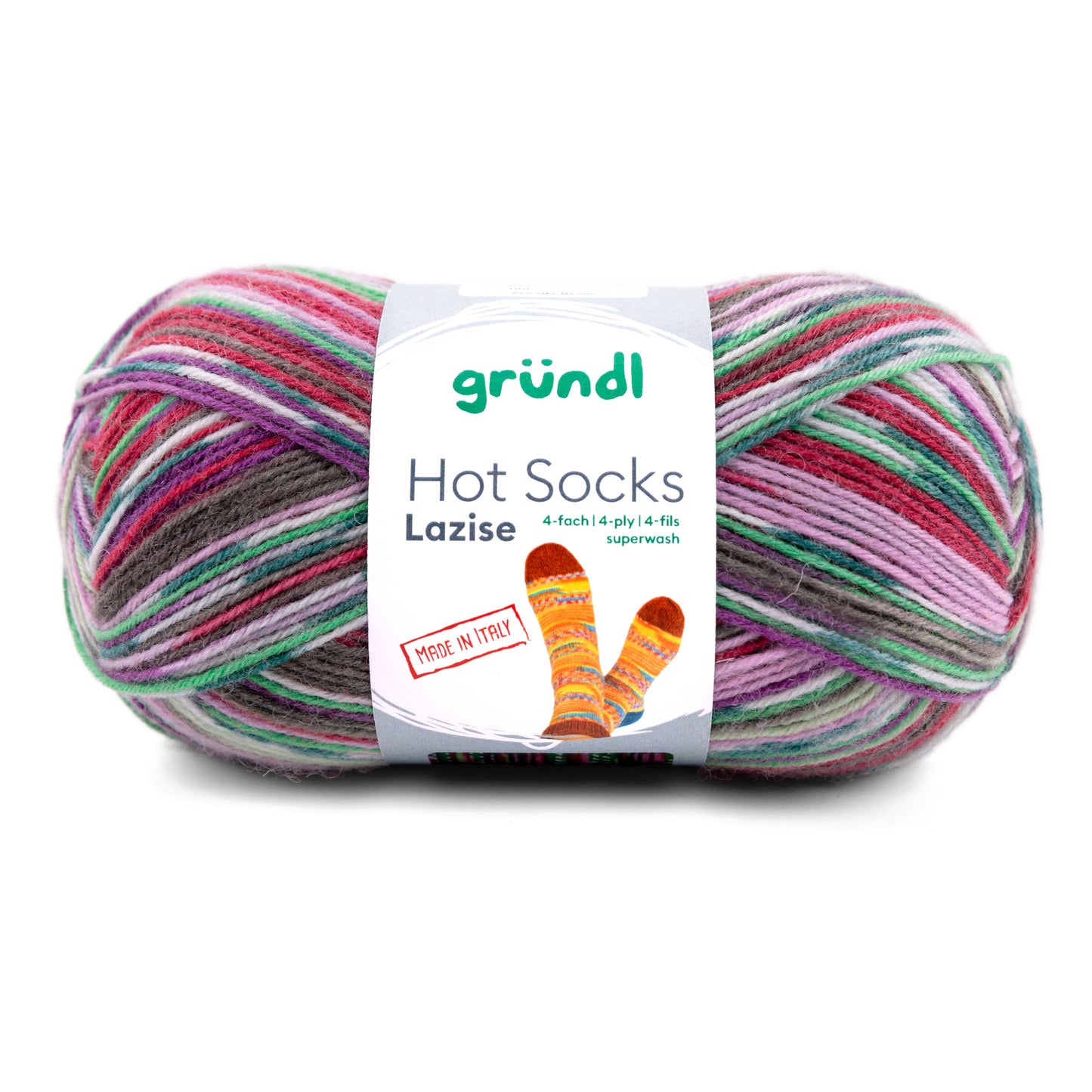 Hot Socks Lazise, 4-fach