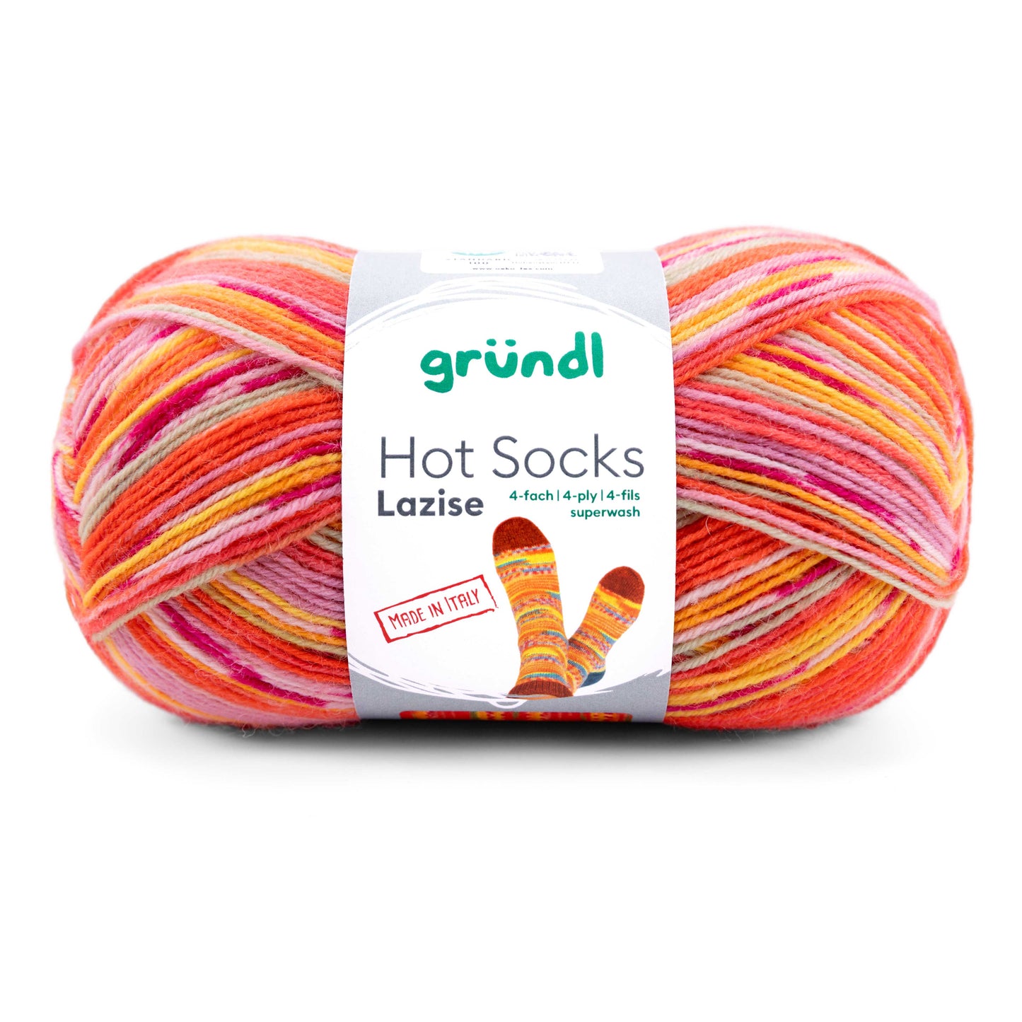 Hot Socks Lazise, 4-fach