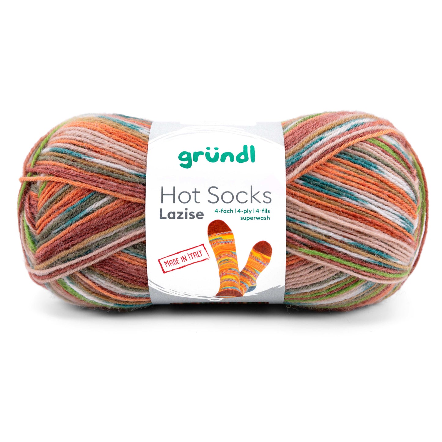 Hot Socks Lazise, 4-fach