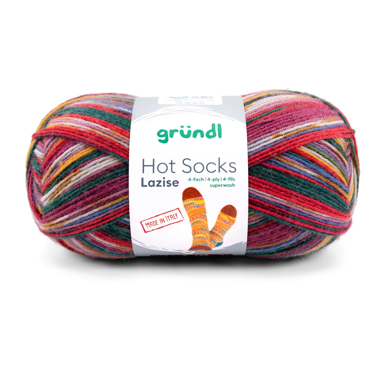 Hot Socks Lazise, 4-fach