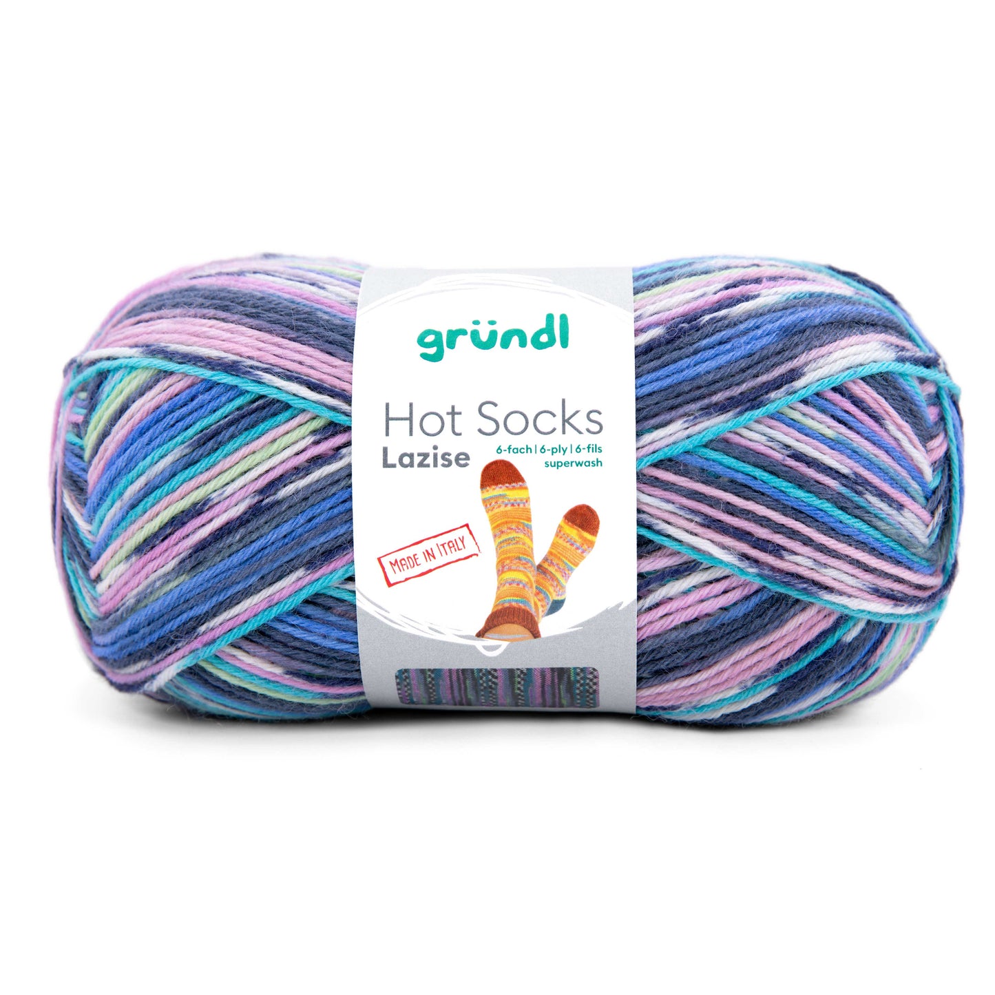 Hot Socks Lazise, 6-fach