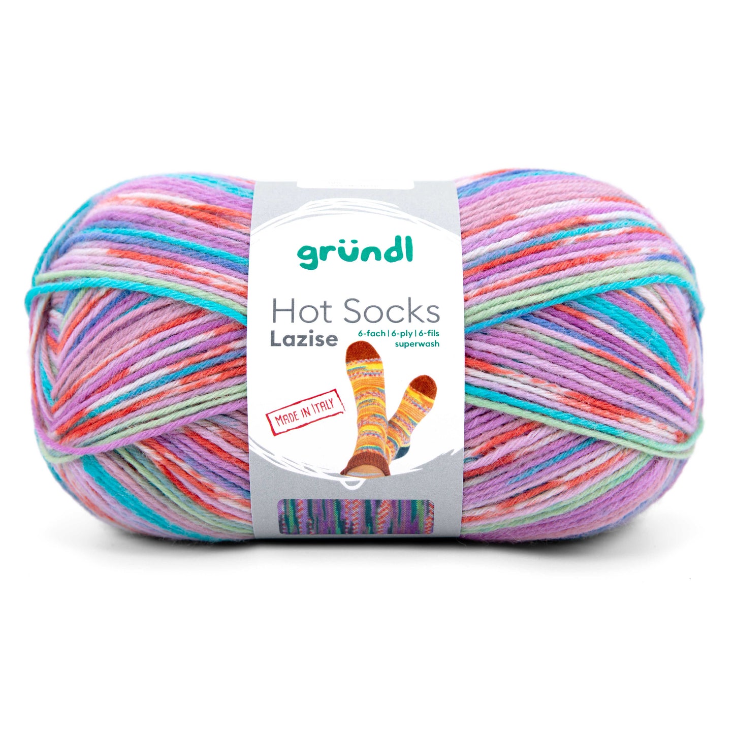 Hot Socks Lazise, 6-fach