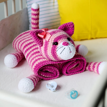 Kit de crochet Couverture de bébé Chat