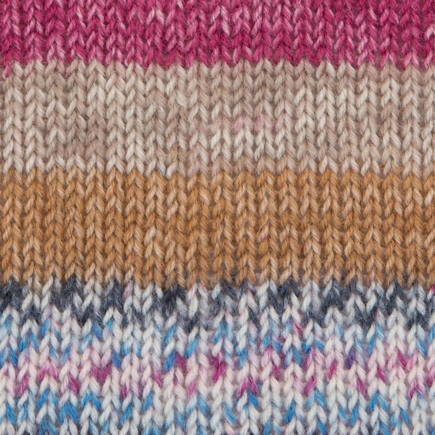Kit de tricot bonnet queue de cheval (beige-bordeaux-graphite-blanc-royal-rouge-camel)